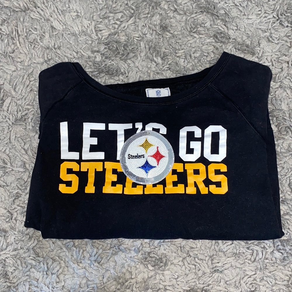 PINK NFL Steelers hoodie